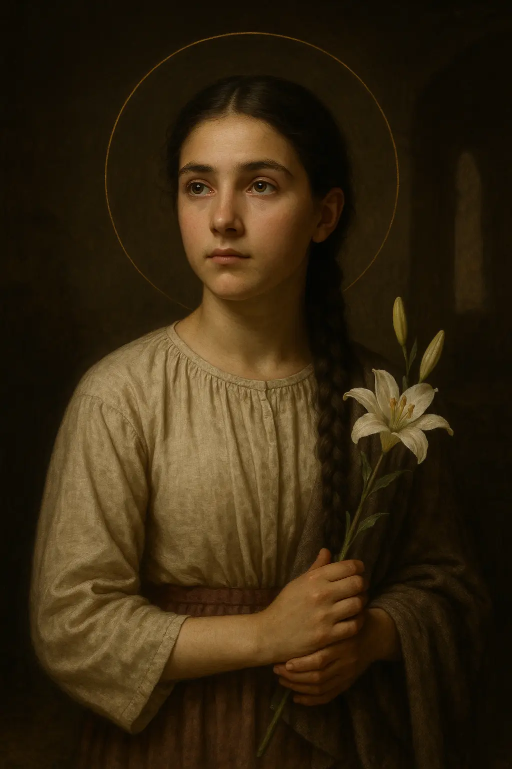 Saint Maria Goretti portrait