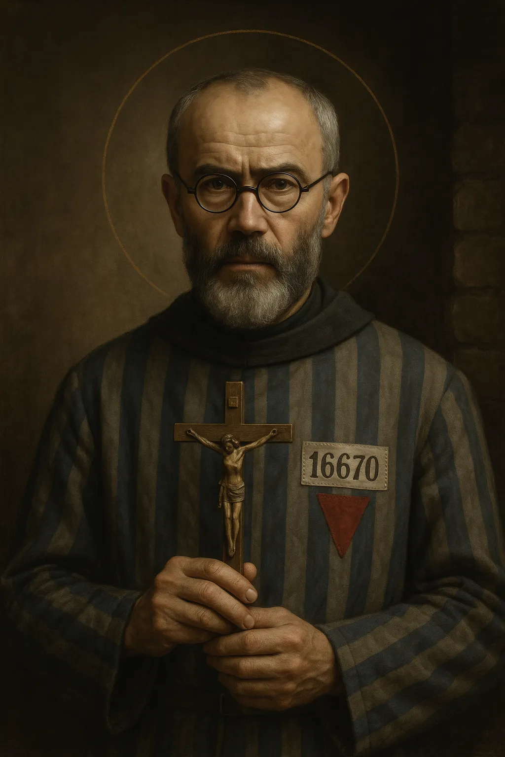 Saint Maximilian Kolbe portrait