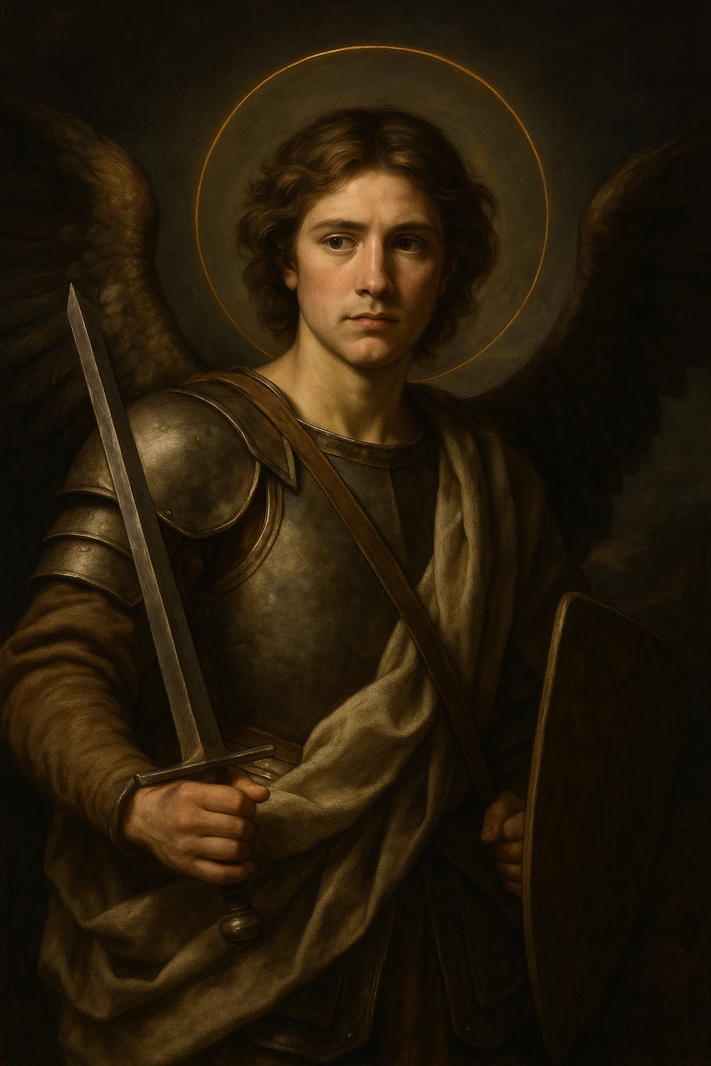 Saint Michael the Archangel portrait