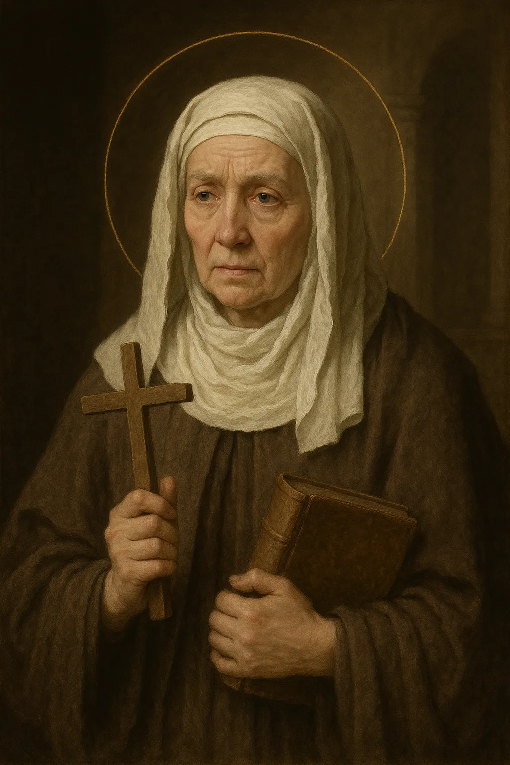 Saint Monica portrait