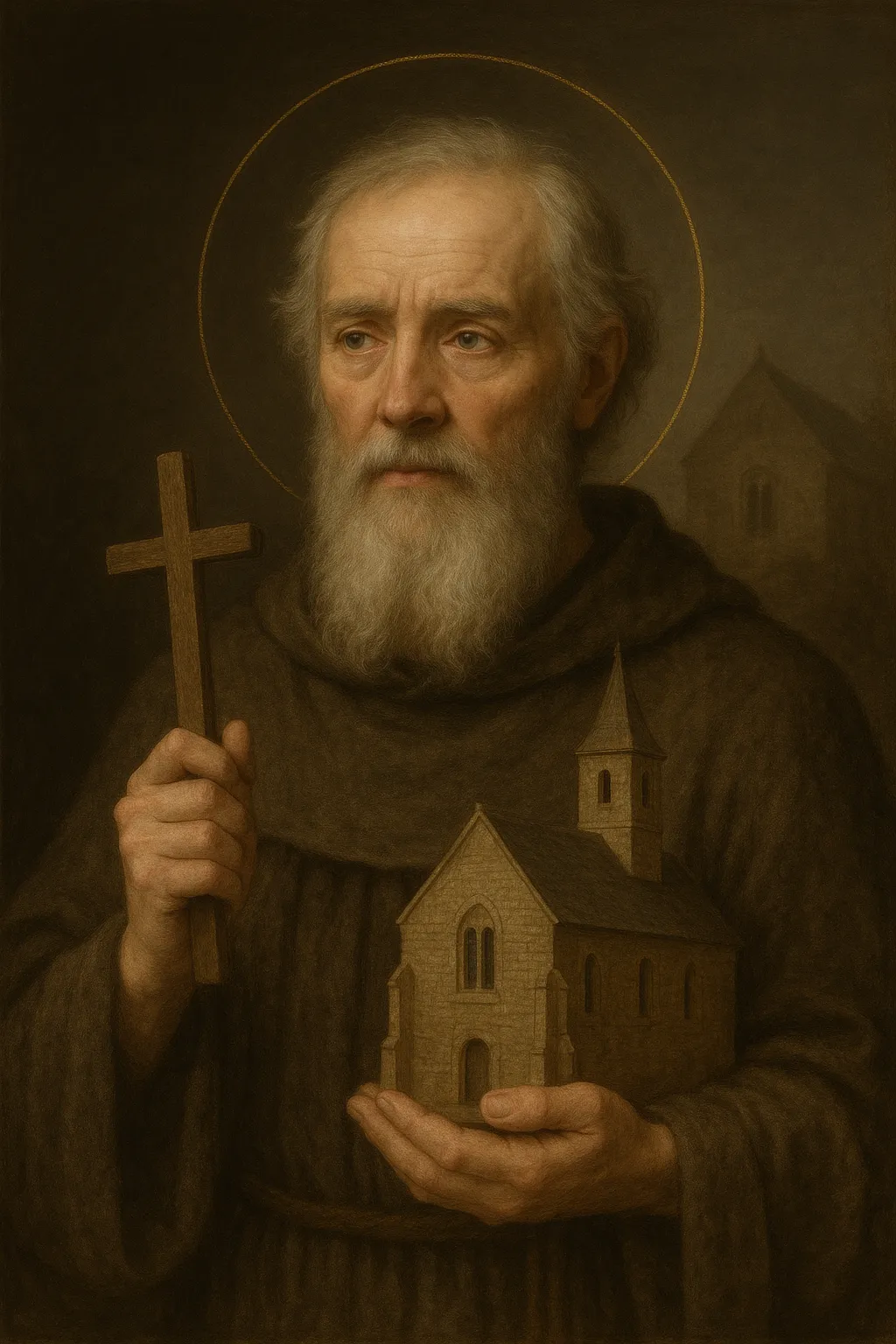 Saint Ninian portrait