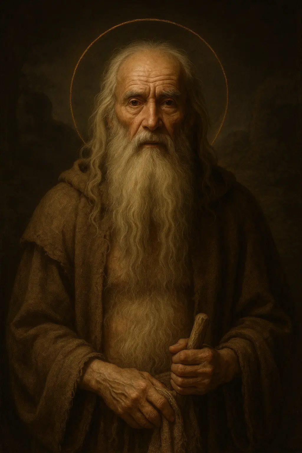 Saint Onuphrius portrait
