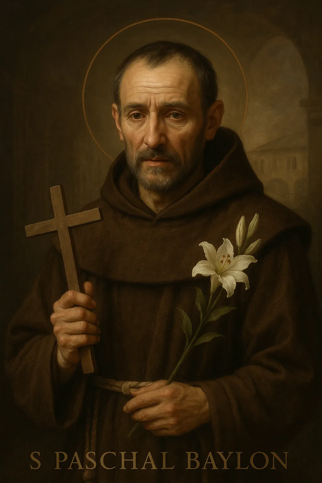 Saint Paschal Baylon portrait