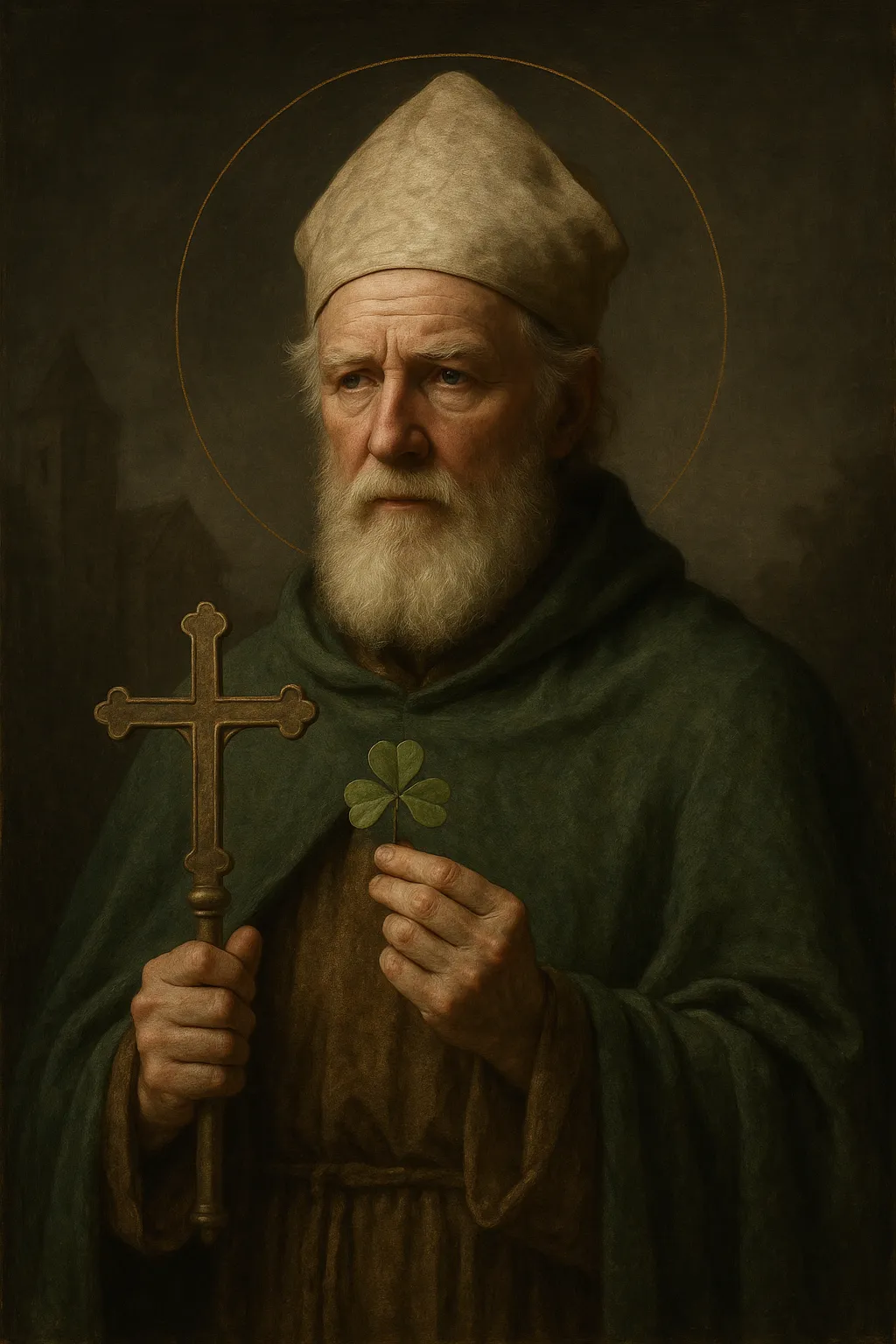 Saint Patrick portrait