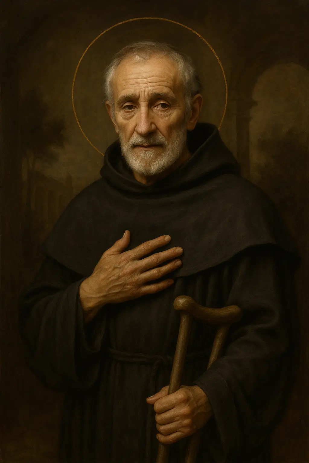 Saint Peregrine portrait