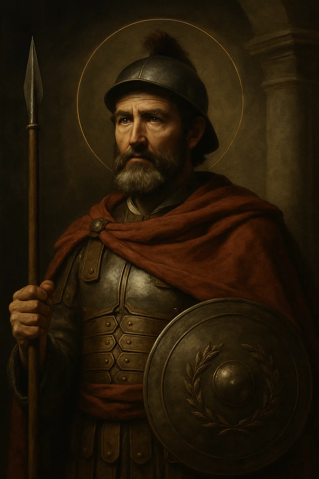 Saint Quirinus portrait