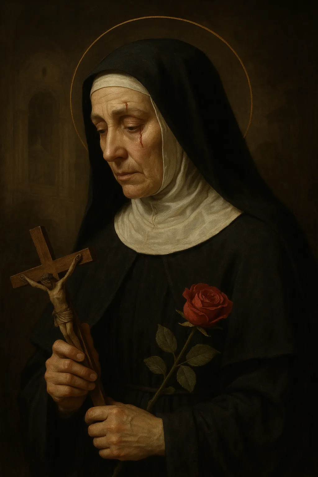 Saint Rita of Cascia portrait