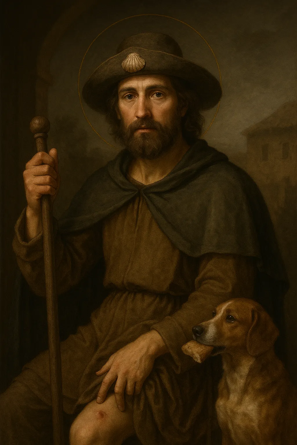 Saint Roch portrait