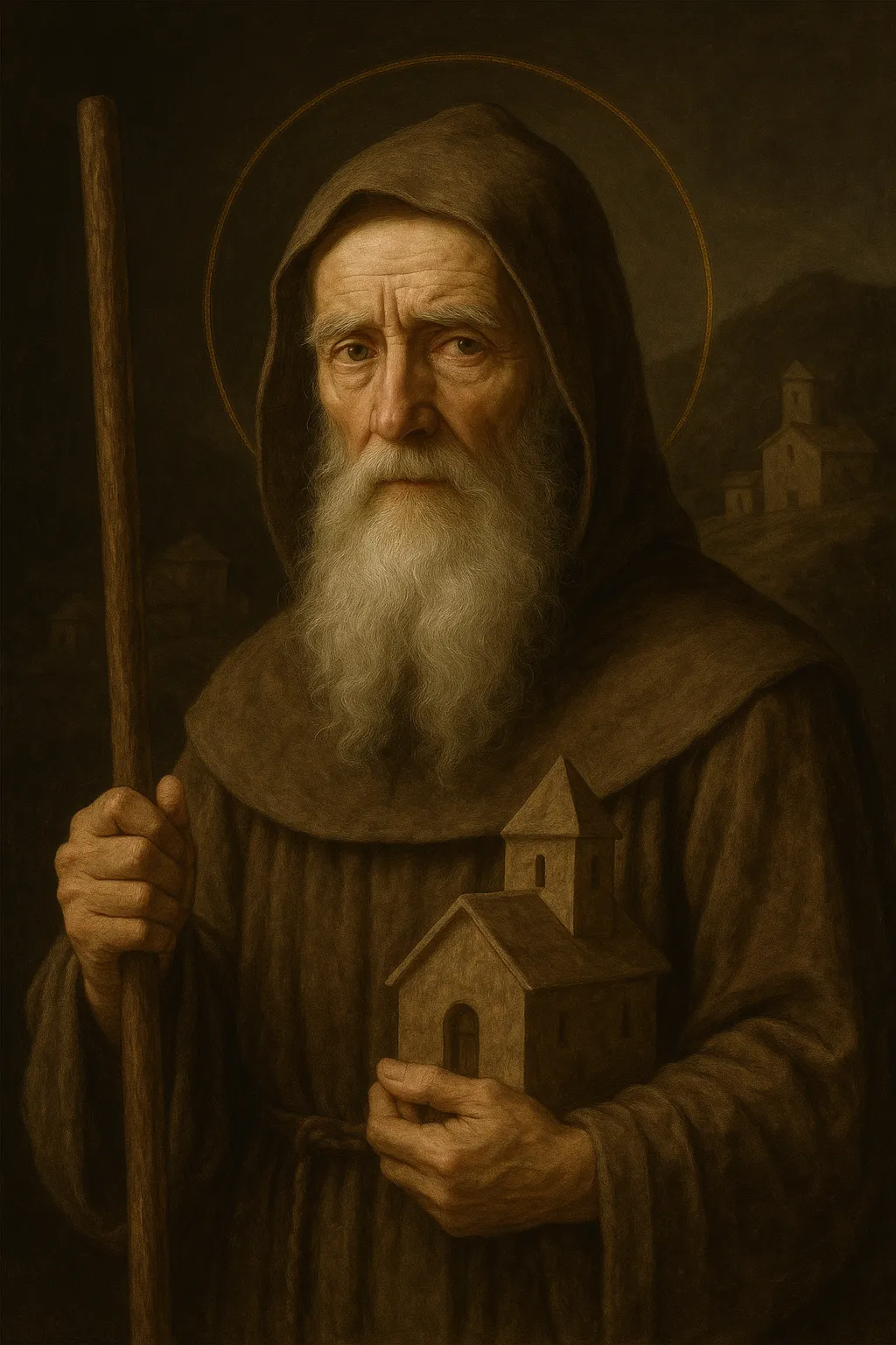 Saint Romuald portrait