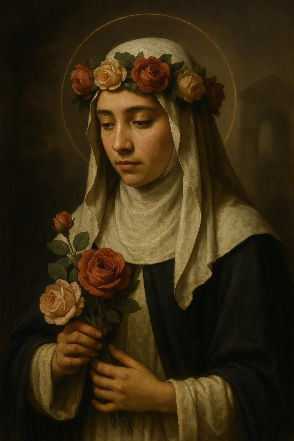 Saint Rose of Lima portrait
