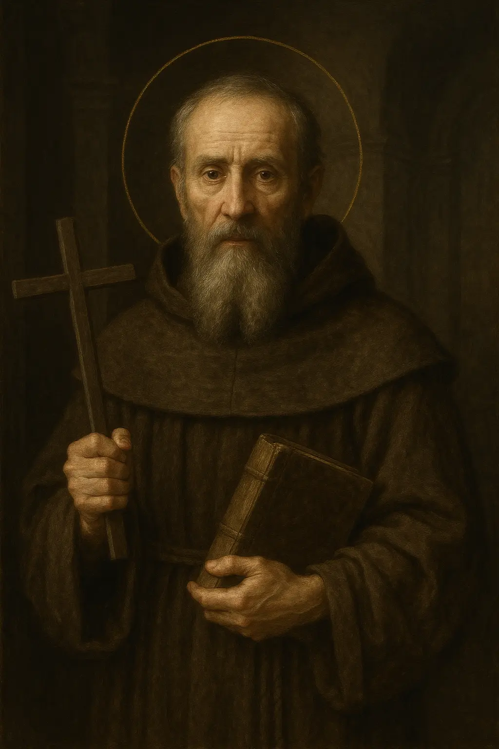 Saint Salvius portrait