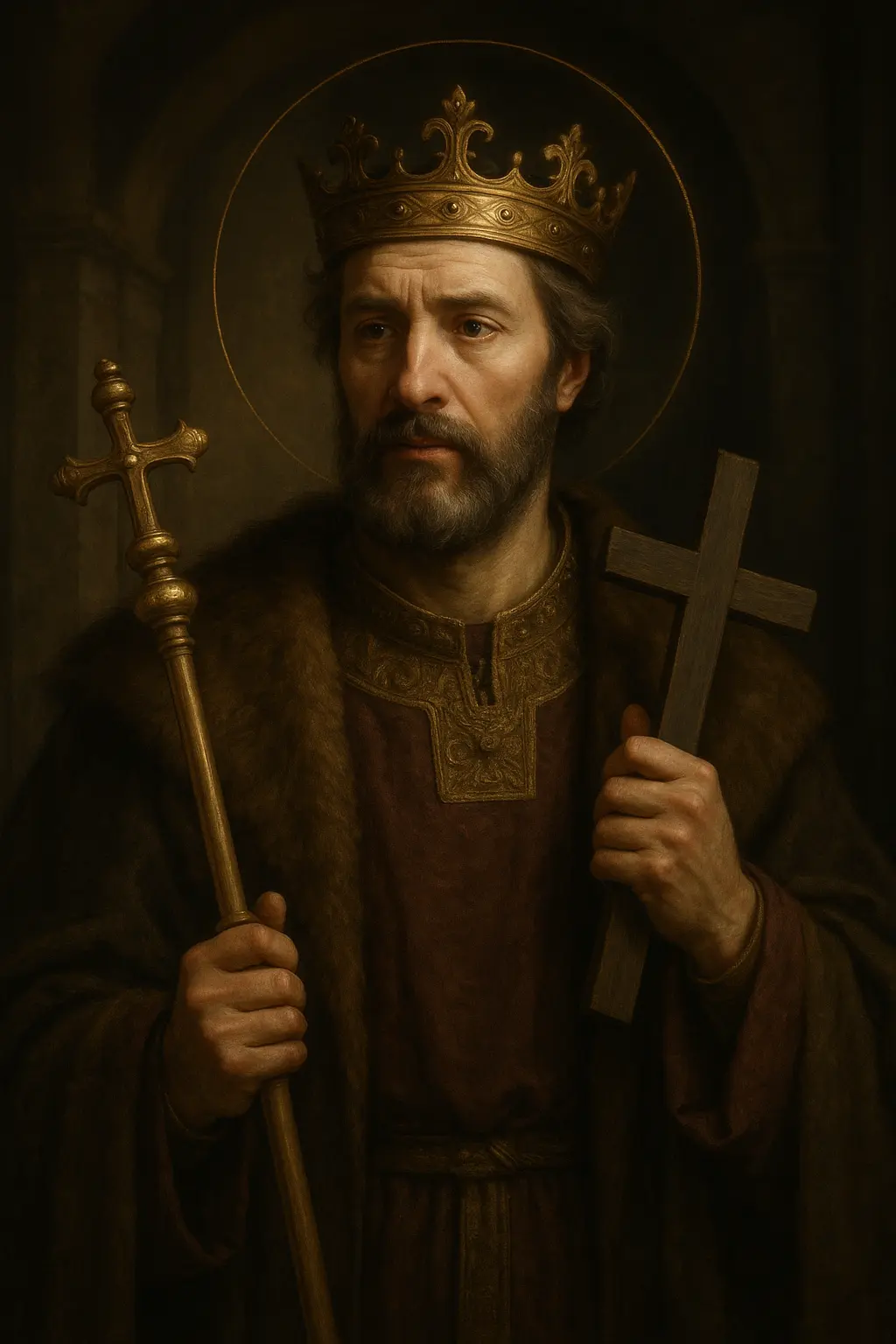 Saint Sigismund portrait