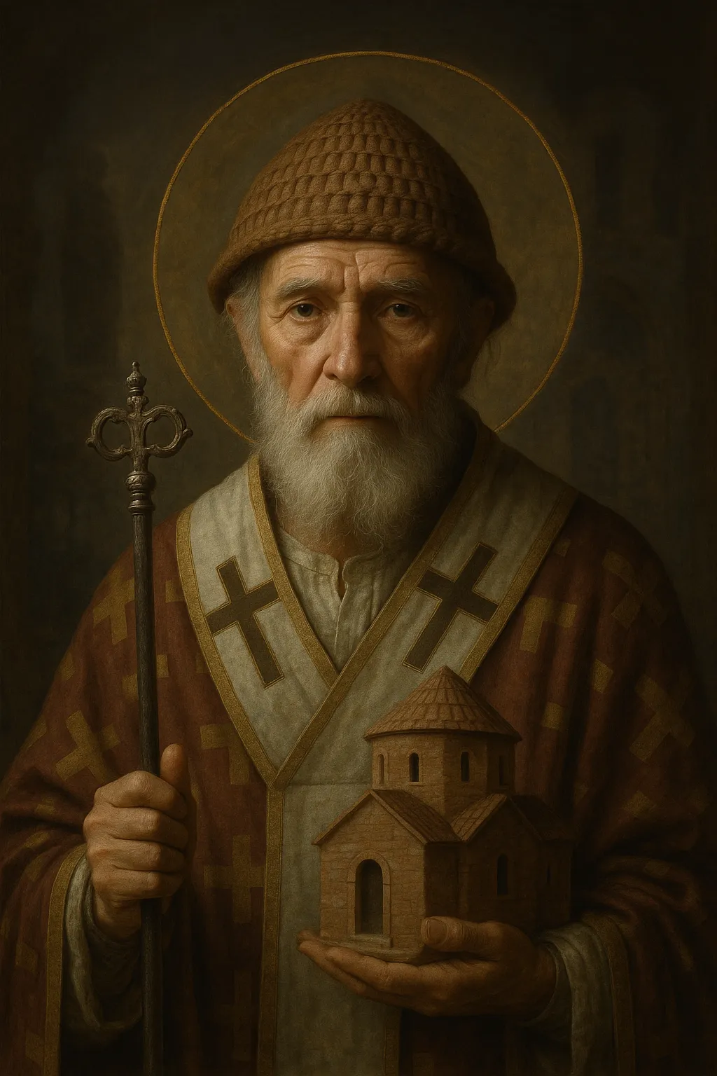 Saint Spyridon portrait