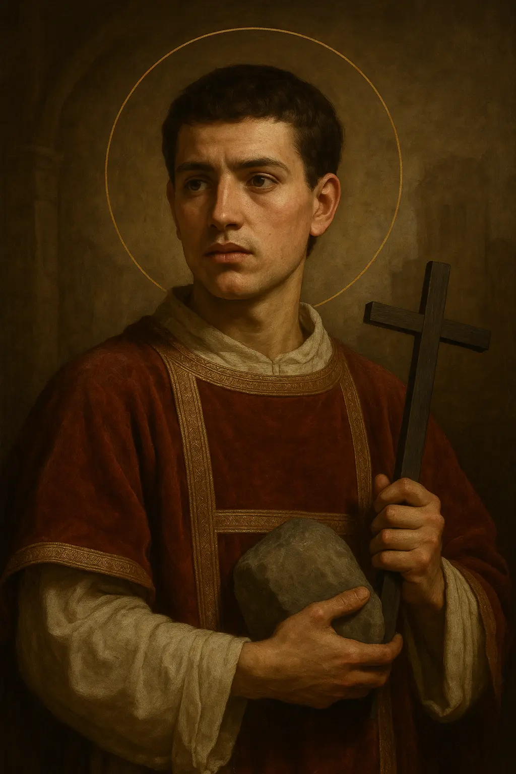 Saint Stephen portrait
