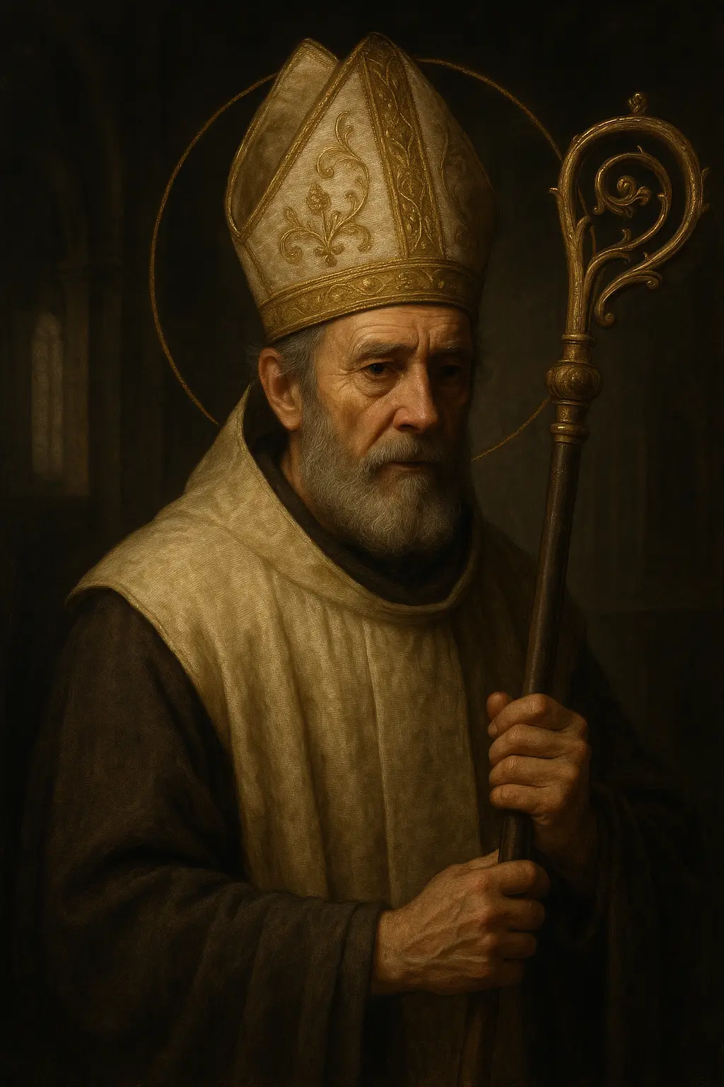 Saint Sulpicius portrait