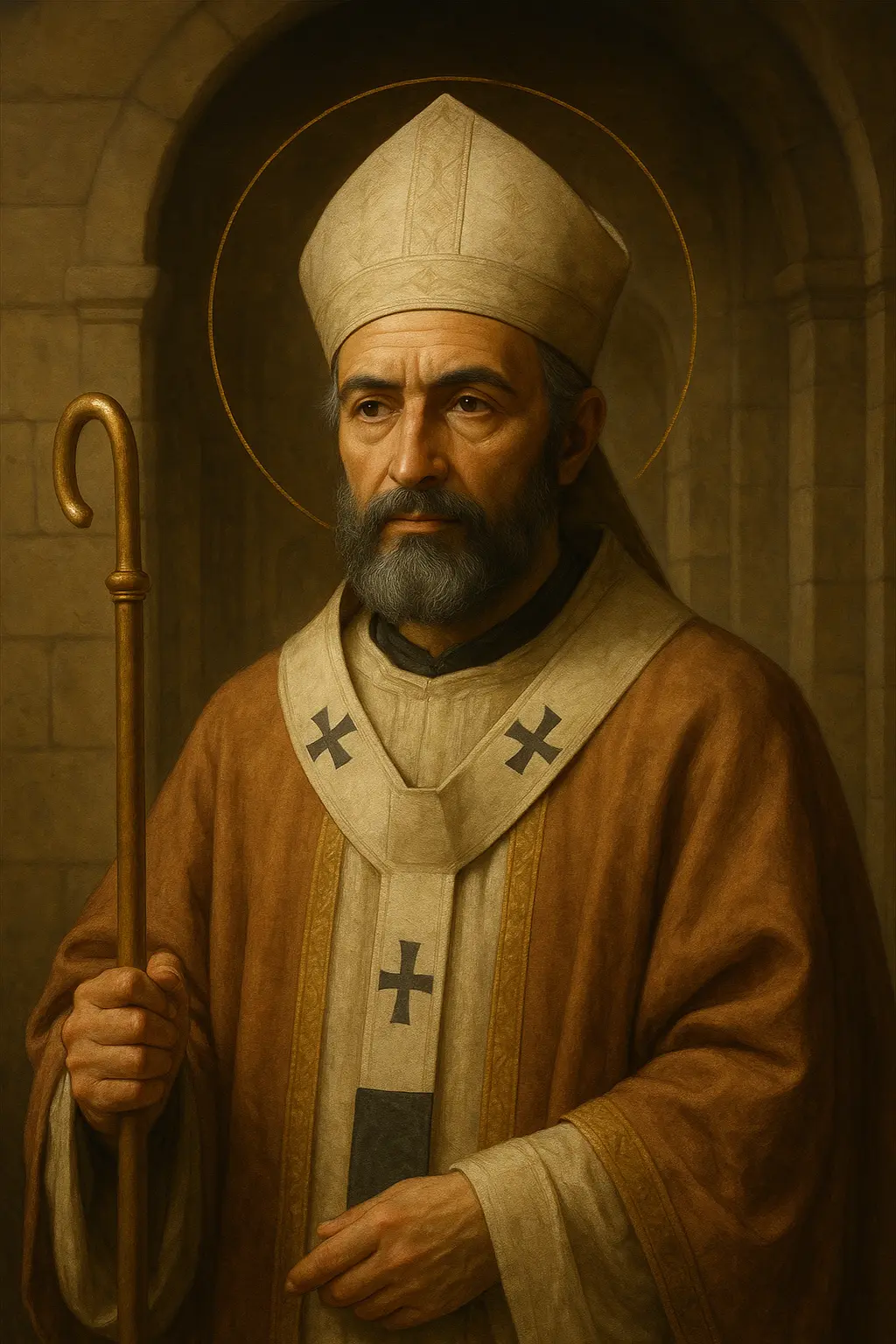 Saint Sylvanus portrait
