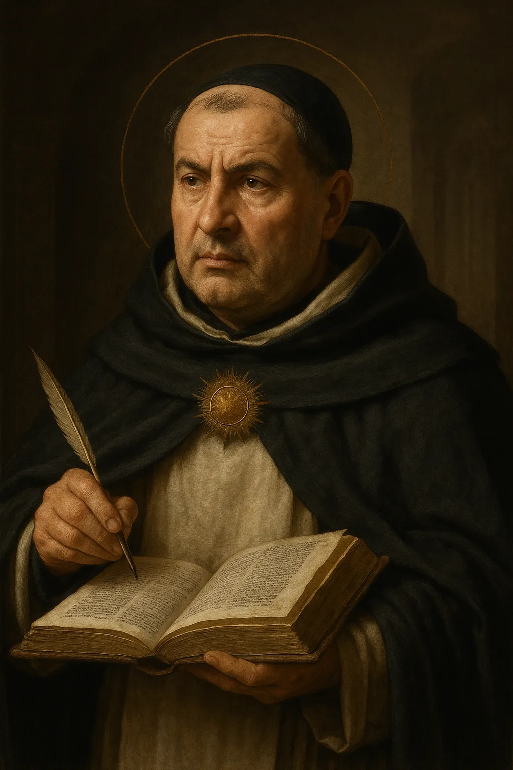 Saint Thomas Aquinas portrait