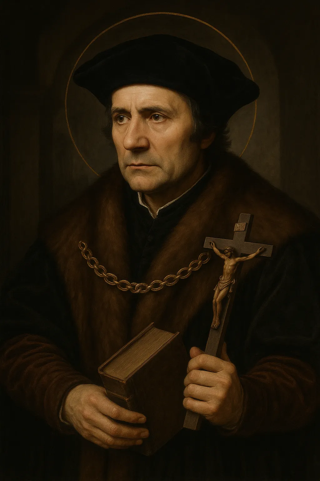 Saint Thomas More portrait