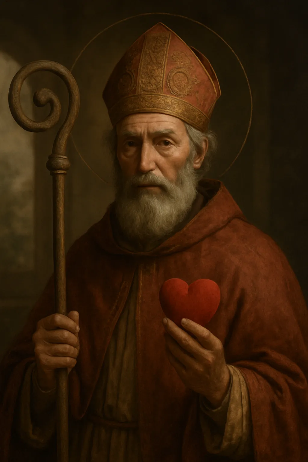 Saint Valentine portrait