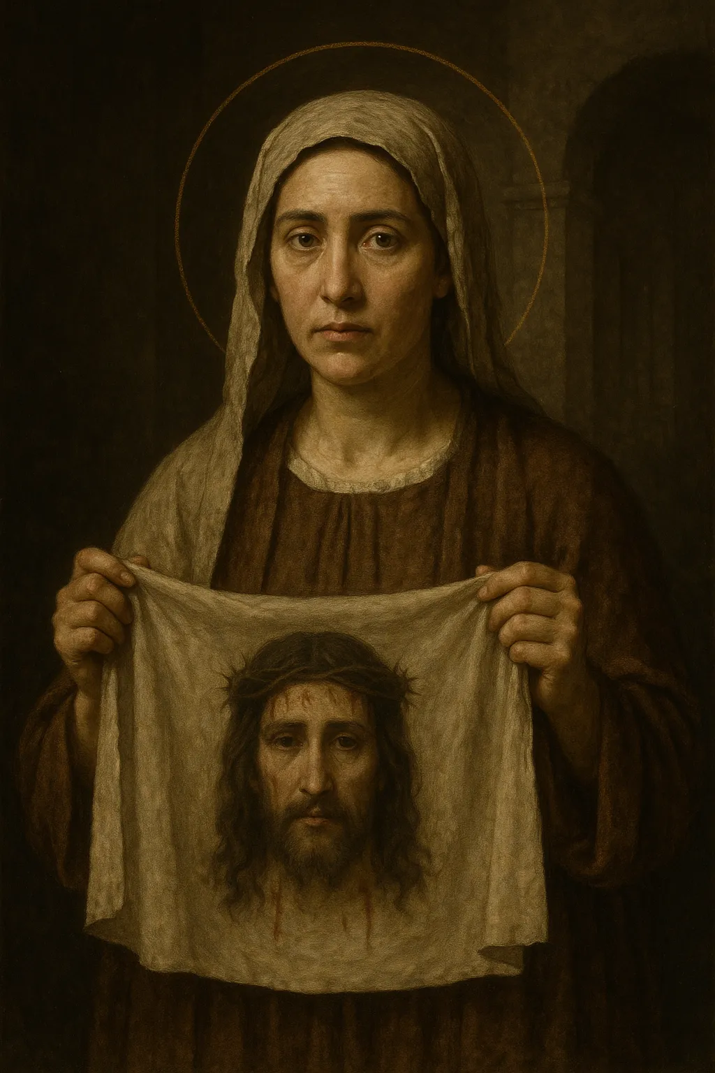 Saint Veronica portrait