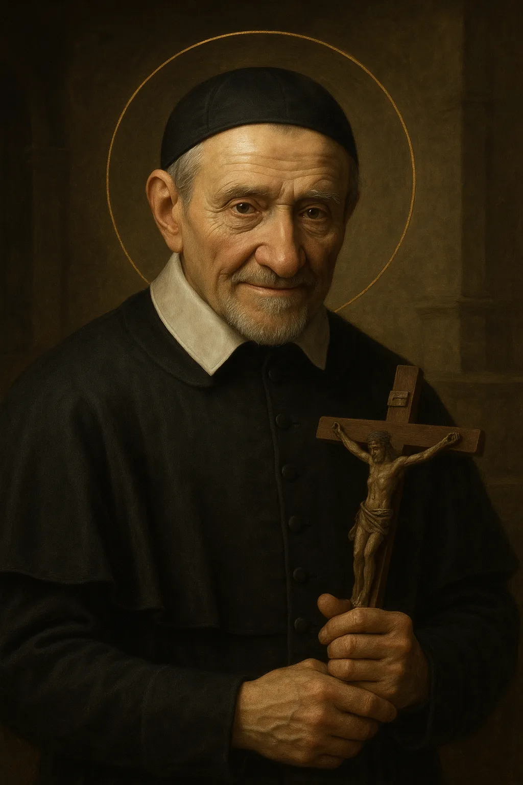 Saint Vincent de Paul portrait