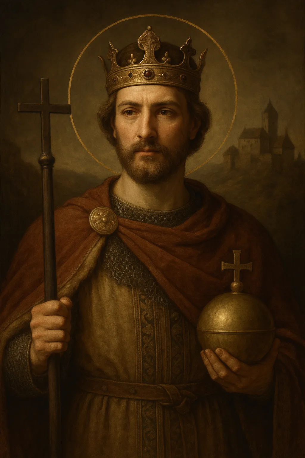 Saint Wenceslaus portrait
