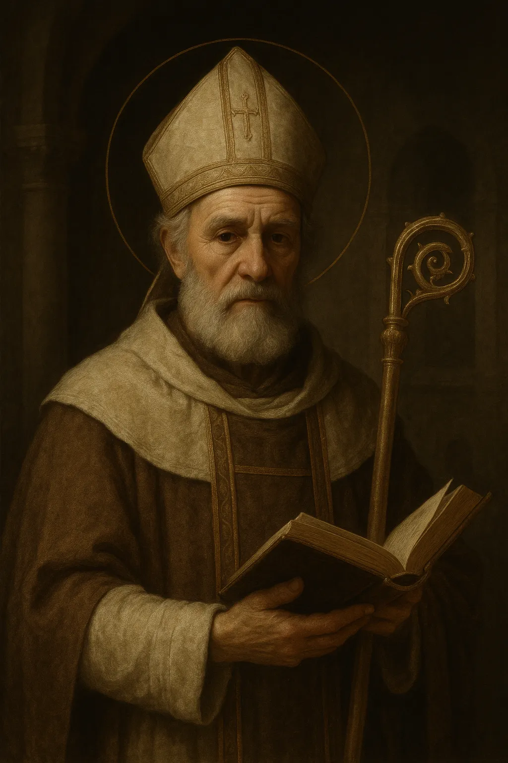 Saint Wilfrid portrait