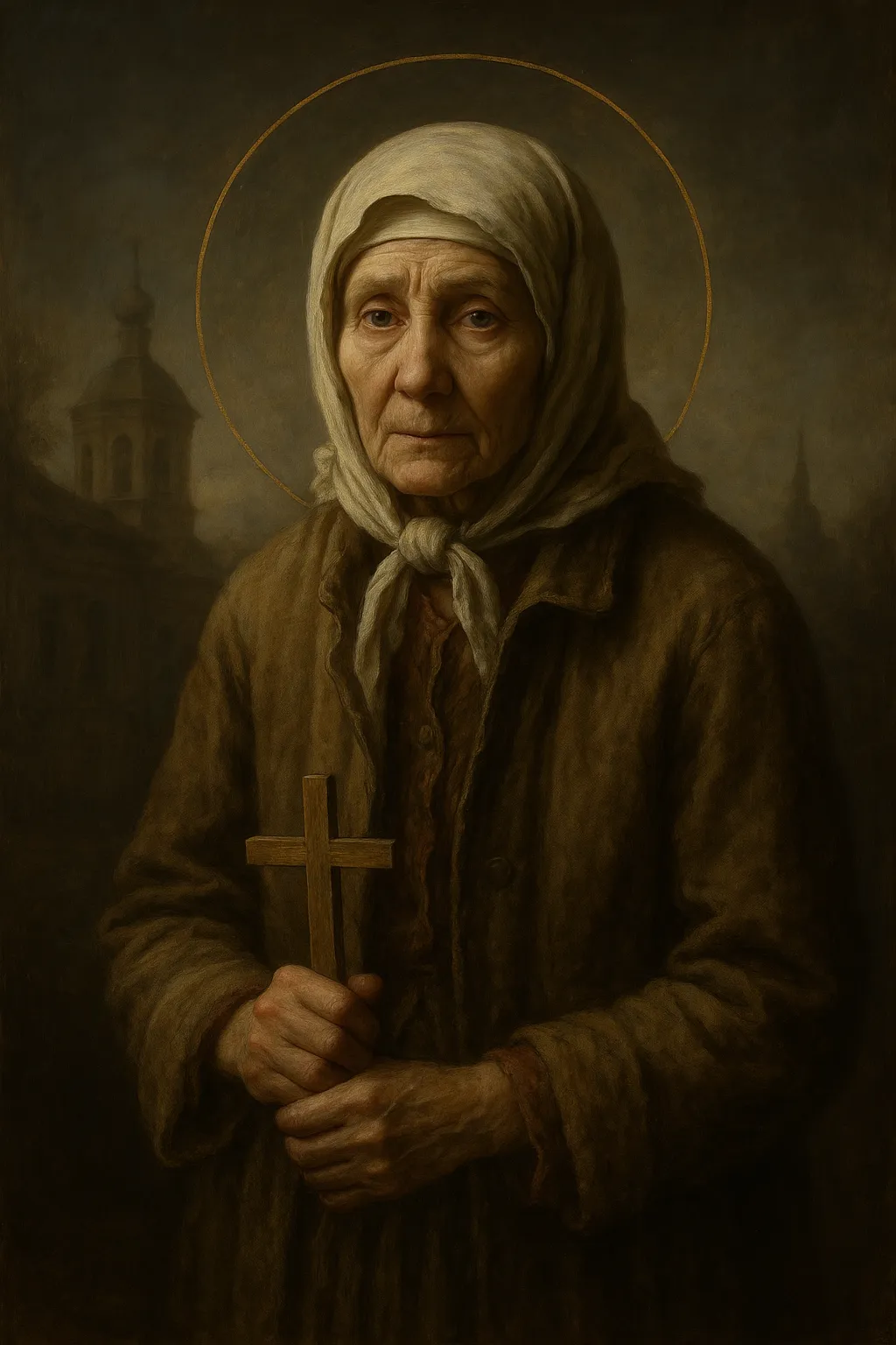 Saint Xenia of Saint Petersburg portrait