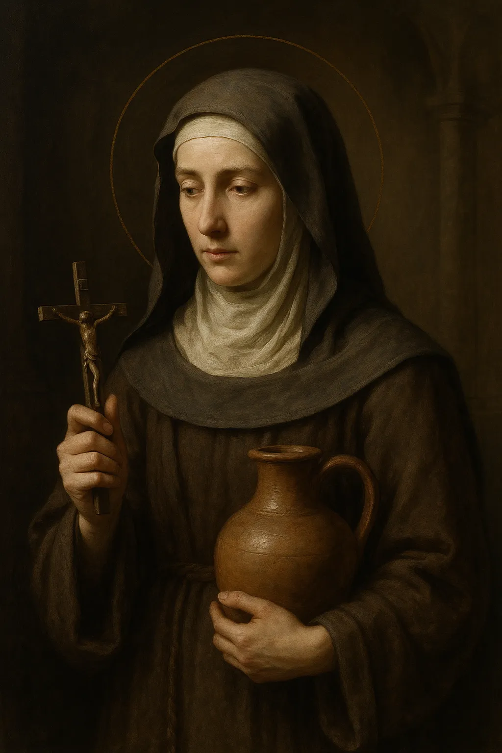 Saint Yvette portrait
