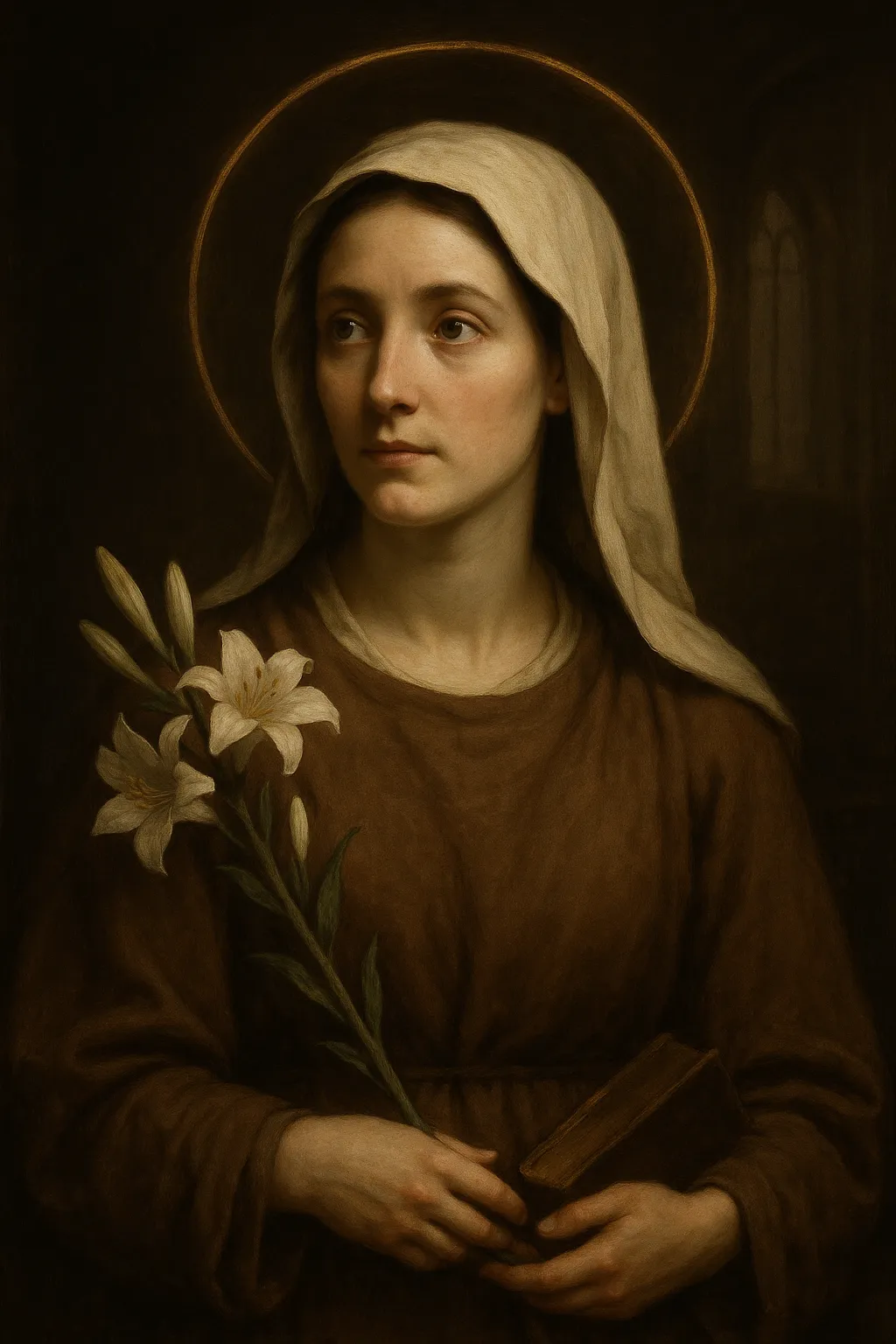 Saint Yvonne portrait